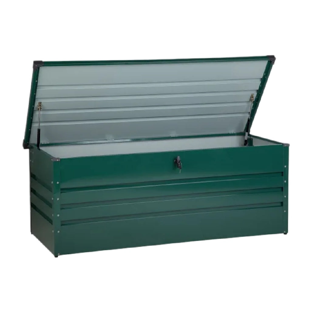 収納ボックス 屋外用 スチール製 - 120 x 60 x 60