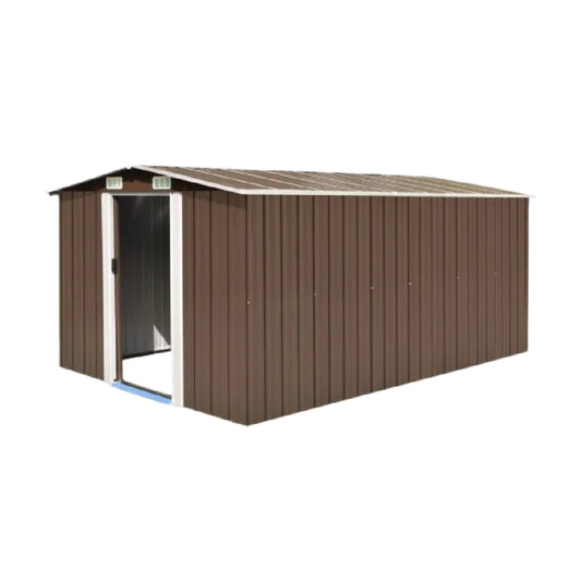 金属製の収納小屋 - 屋外用の貯蔵スペース - スチール製 - 300 x 250 x 200